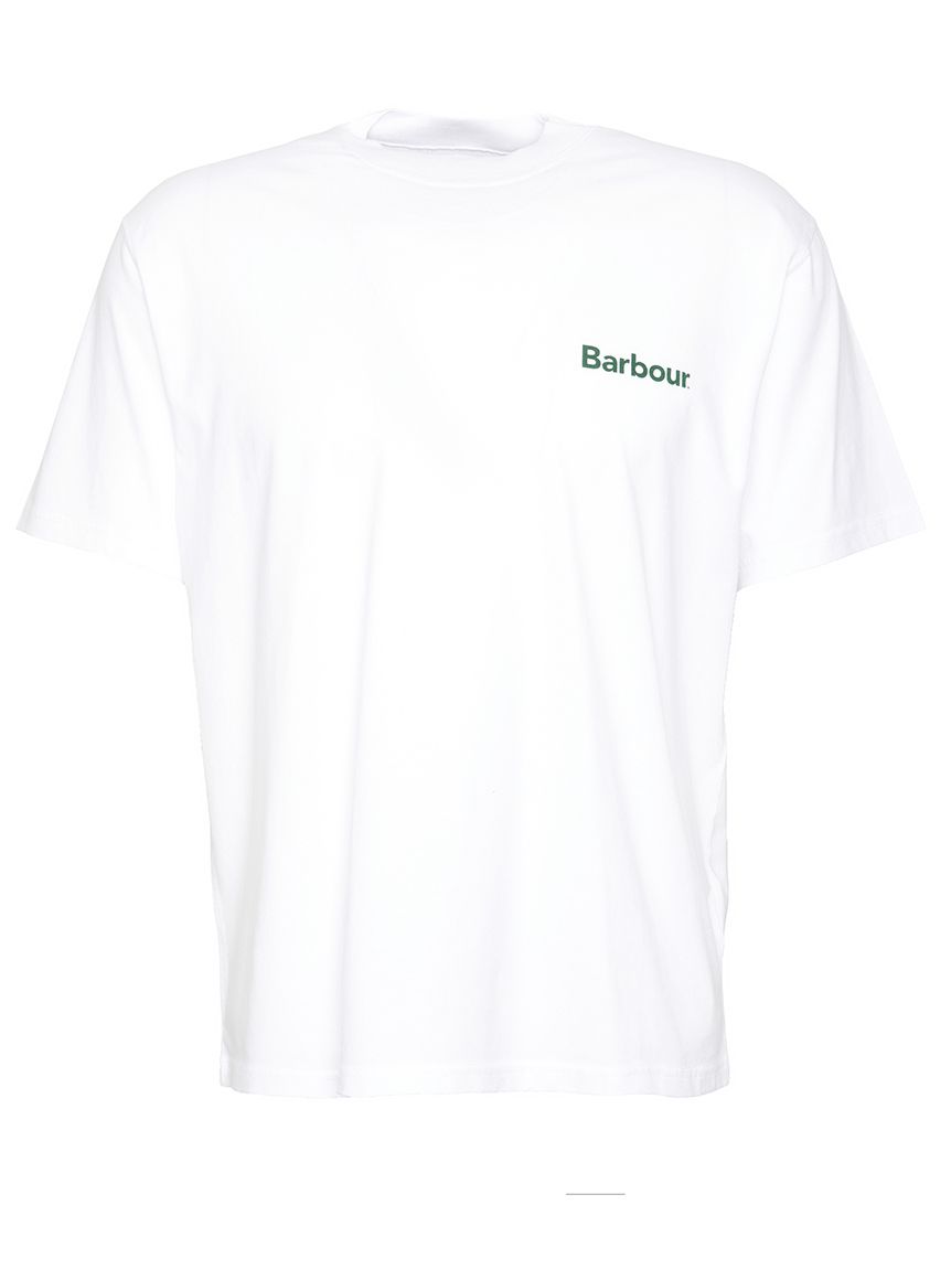 Grainger アーカイブ ロゴ リラックスフィット Tシャツ(TOPS)｜Barbour 
