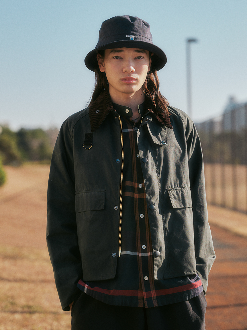 専門ショップ Barbour for BLOOMu0026BRANCH スタンドカラージャケット ...