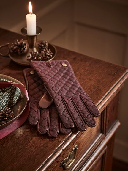 バブアー Barbour グローブ 手袋 メンズ レザー 国内即発