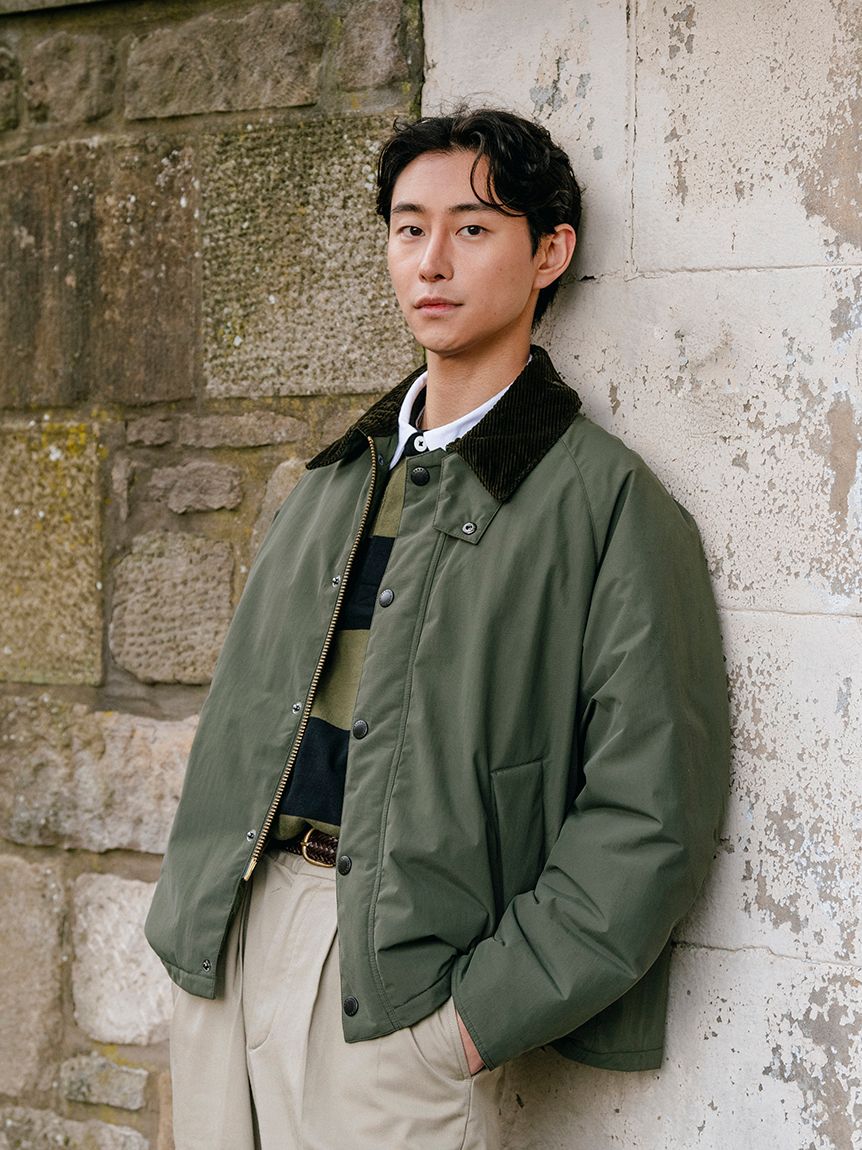 TRANSPORT / トランスポート】中綿 ブルゾン(ノンワックスジャケット)｜JACKETS&COAT｜Barbour（バブアー）の通販サイト  【公式】