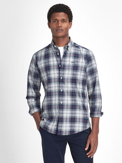 Wetheram タータンチェック ボタンダウン シャツ（テーラードフィット）(シャツ)｜TOPS｜Barbour（バブアー）の通販サイト 【公式】