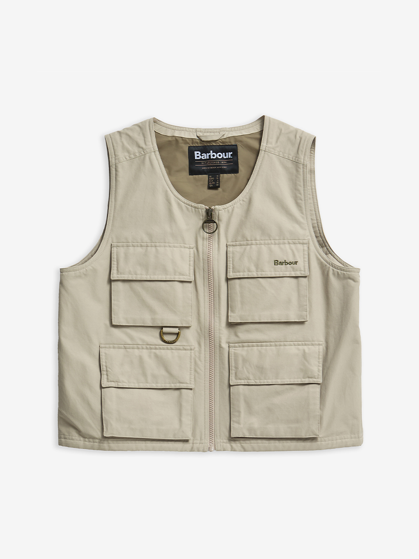 Barbour × BARACUTA》ワックスコットン ベスト｜ベスト｜ベスト