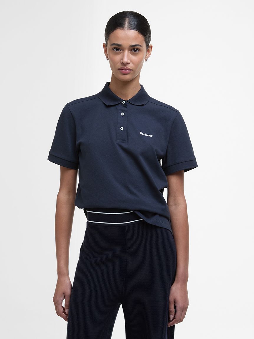 Barbour ロゴ スポーツ ポロシャツ（ポロシャツ）｜Barbour