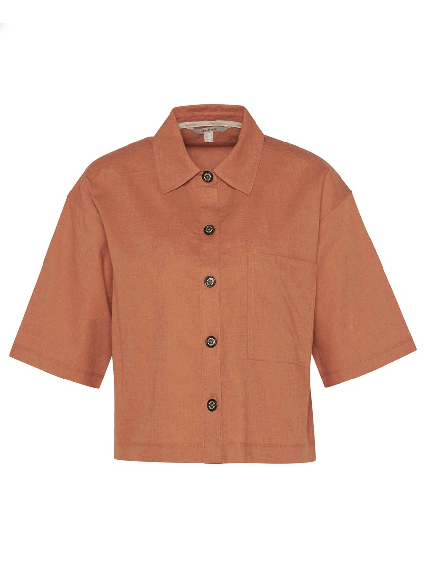 ブラウス シャツ Cary コットンリネンシャツ レディース メンズ Cary コットンリネンシャツ｜シャツ｜トップス｜バブアー公式