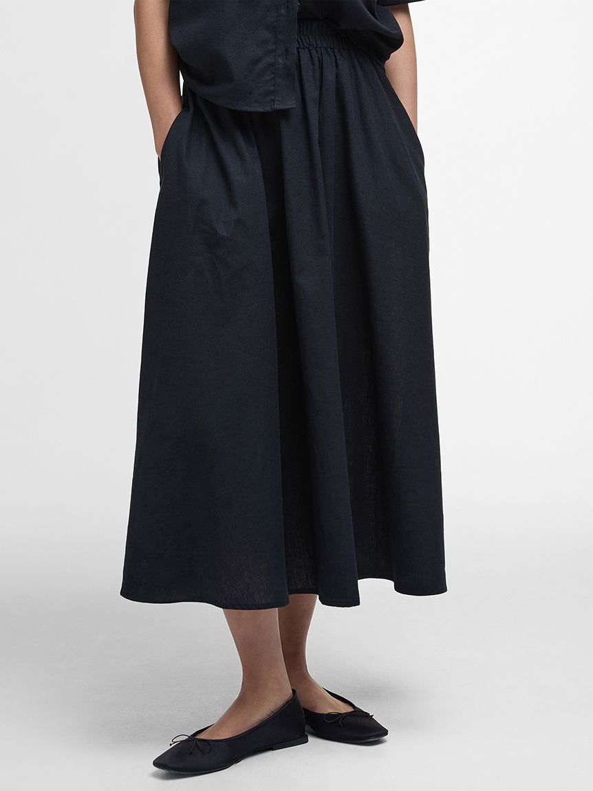 ☆DRIES VAN NOTEN☆ アニマルディテールポプリンミディスカート Dries Van Noten(ドリス ヴァン ノッテン) スカート(レディース