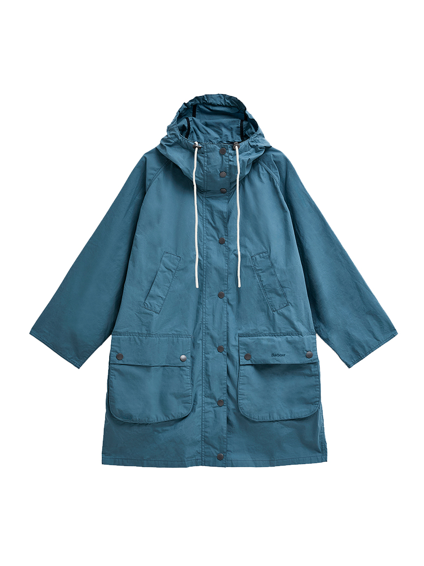Barbour by ALEXACHUNG フード付きアノラック Barbour by ALEXACHUNG フード付きアノラック Barbour × Alexa