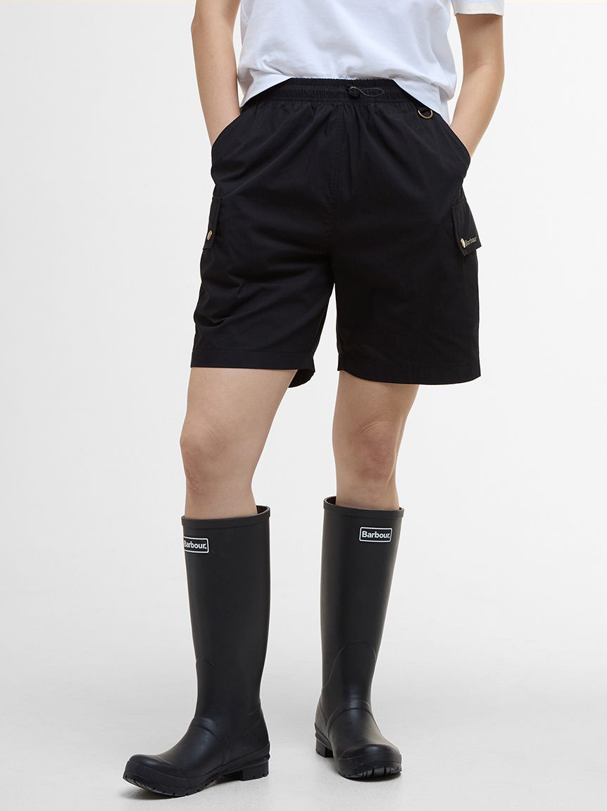 HAMCUS カーゴショーツ HAMCUS【ハムカス】RAINFORCED MANTA PANEL LAYERED SHORTS