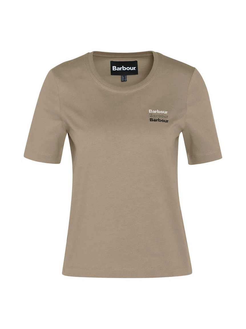 Barbour / フロント ロゴ Tシャツ BLUE 【完売品】