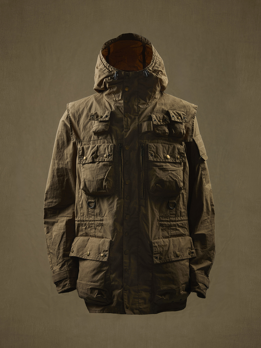 155 BARBOUR FUR TRIM UTILITY ユーティリティー