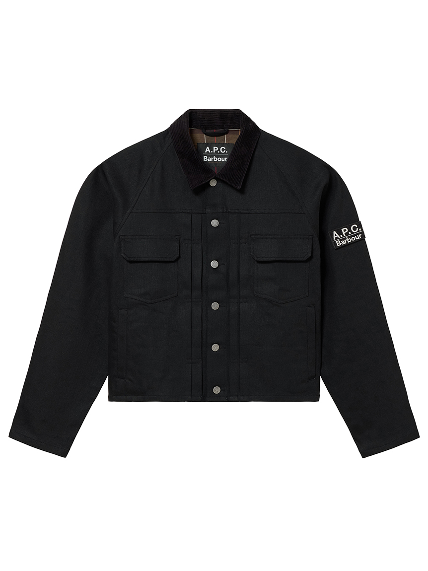 Barbour × A.P.C.》 SPEY デニムジャケット｜ノンワックス