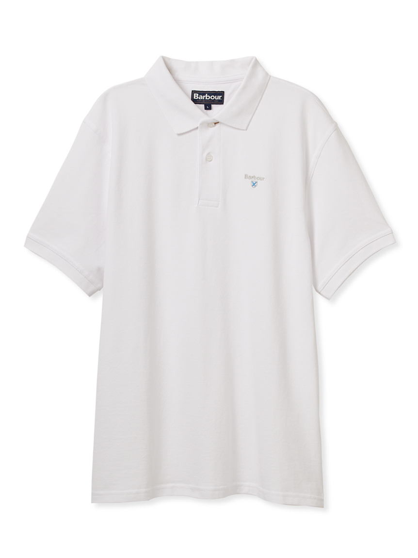 Barbour ロゴ スポーツ ポロシャツ（ユニセックス）｜ポロシャツ