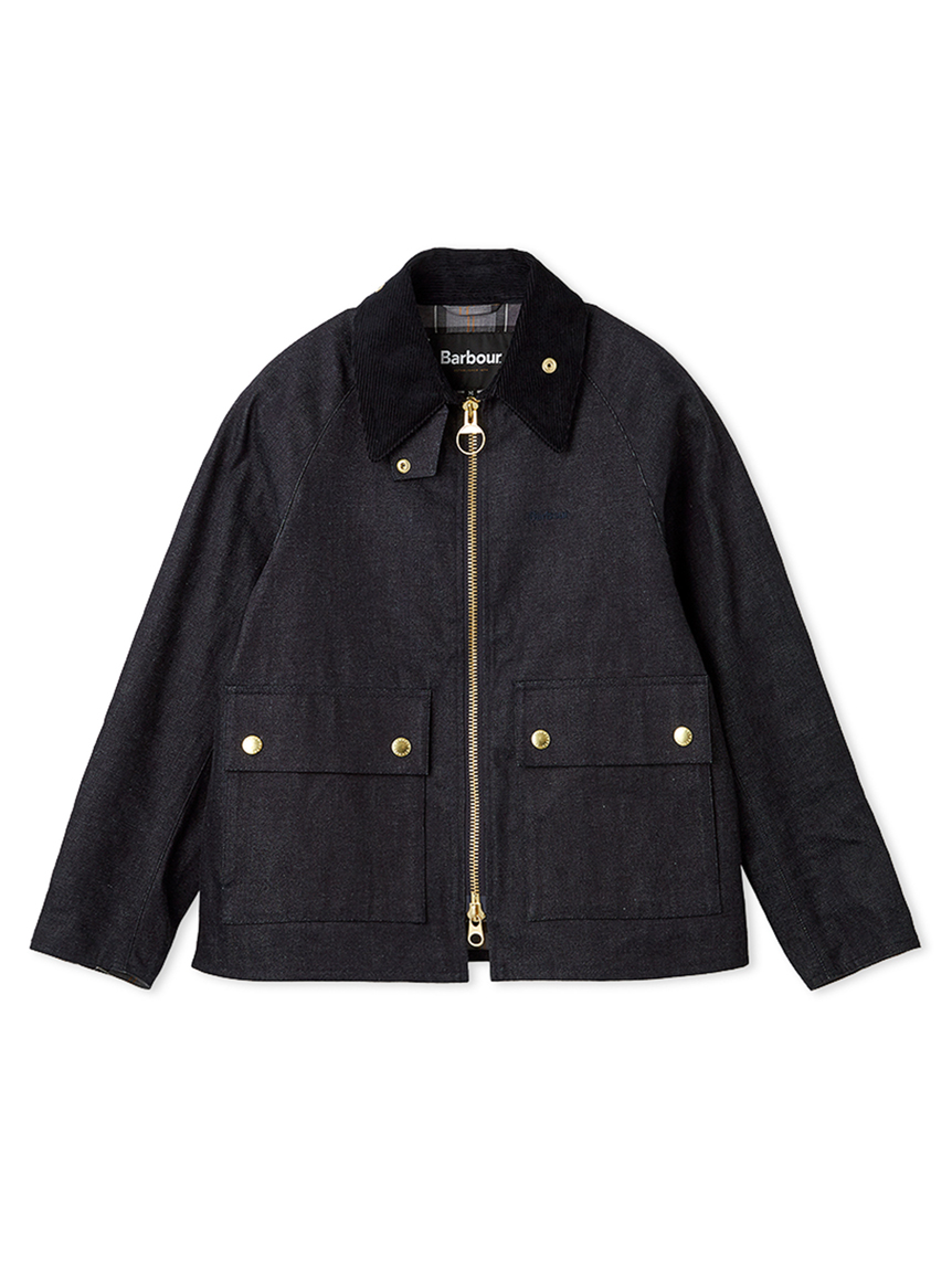 Barbour デニムジャケット コーデュロイ襟 fit=scale-down,w=1200