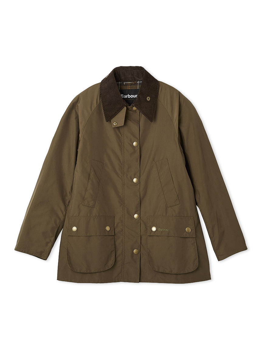 パドカレ＊コットンナイロンツイル ライナー付ジャケット  カーキ 36(M) パドカレ＊コットンナイロンツイル ライナー付ジャケット カーキ