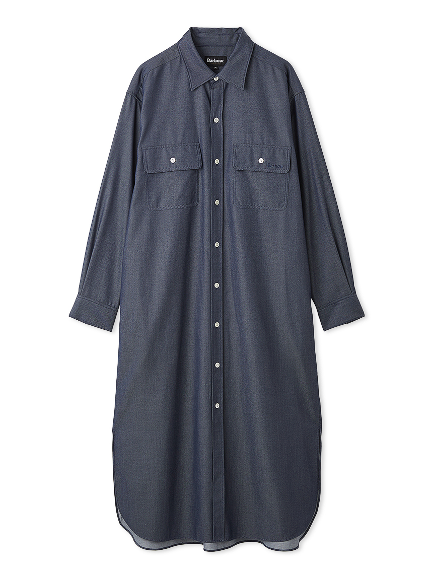 BARBOUR ロコ刺繍長袖ホロシャツ MML1190MML GN82 Lynmouth ロゴ スポーツ ポロシャツ｜ポロシャツ｜トップス