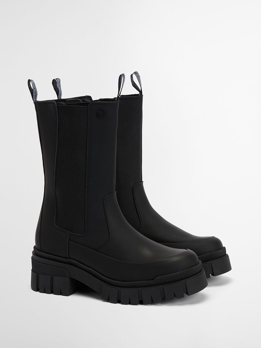 美品 Barbour レインブーツ ブラック Barbour 長靴 レインブーツ 「Barbour/バブアー」レインロング