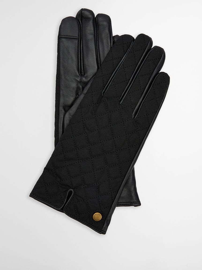 Scarlet ワックス コットン キルティング グローブ｜マフラー＆手袋