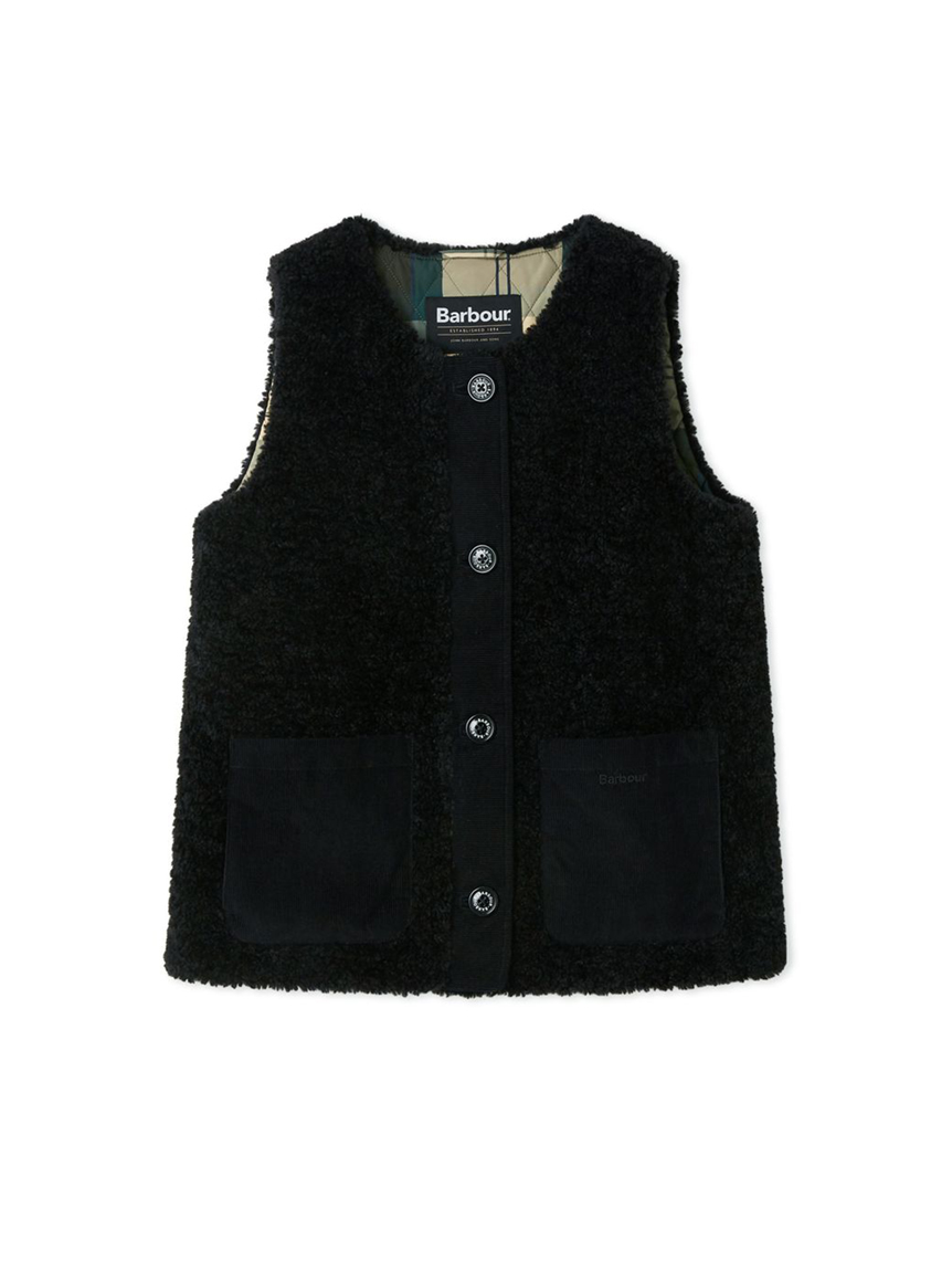 Barbour ボアダウンベスト ブラック Judieライナーベスト（レディース）｜ベスト｜ベスト＆ライナー