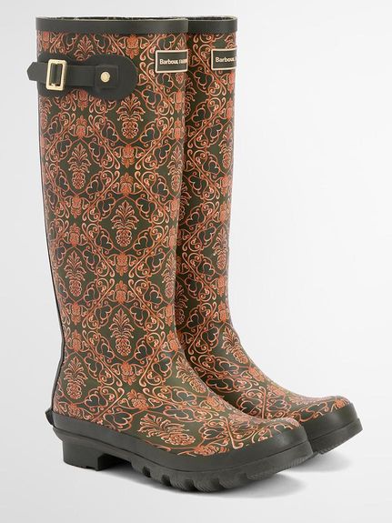 Barbour 長靴 黒 チェック柄 Barbour 長靴 黒 チェック柄 レインブーツ＆シューズの商品一覧