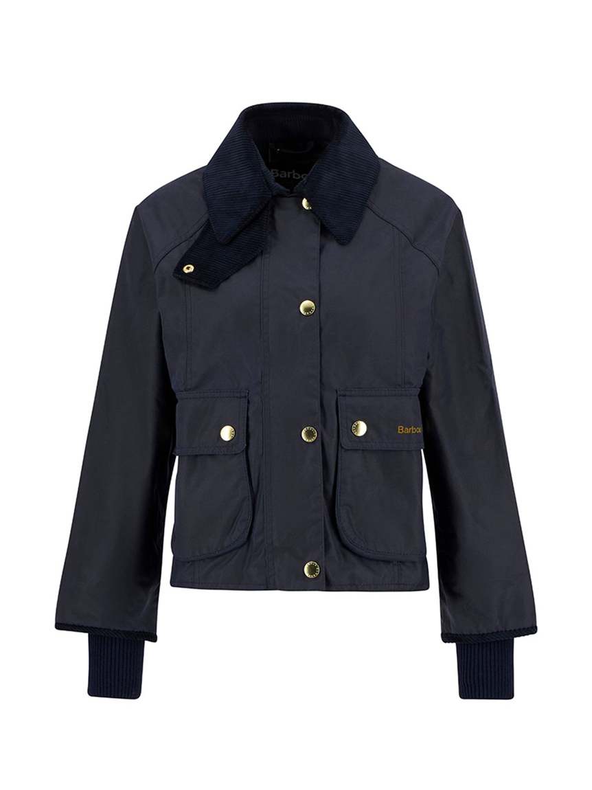 値下げ★Barbour バブアーレディース　ジャケット　ネイビー　34 値下げ☆Barbour バブアーレディース ジャケット ネイビー 34
