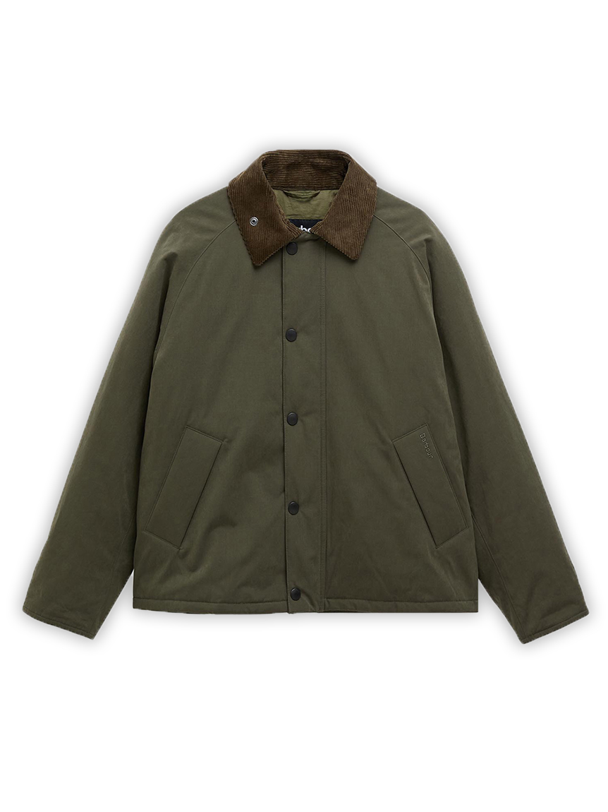 バブアー トランスポートジャケット ベージュ 42 ノンオイル Bshop別注】Barbour TRANSPORT オイルドジャケット 42