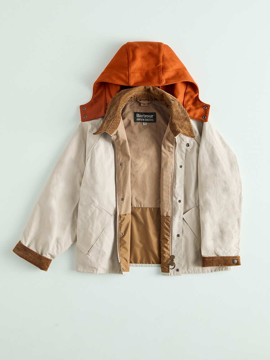 ss様　キャプテンサンシャイン　サブマリンジャケット Barbour × KAPTAIN SUNSHINE》ショート クルーザー ジャケット
