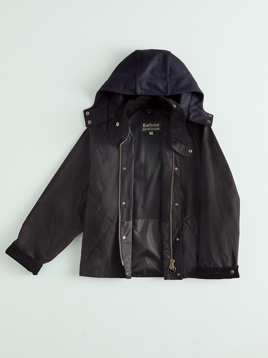 【Barbour バブアー】ブラック ジャケット ノンワックス 楽天市場】25年春夏新作 Barbour/バブアー OS PEACHED BEADALE