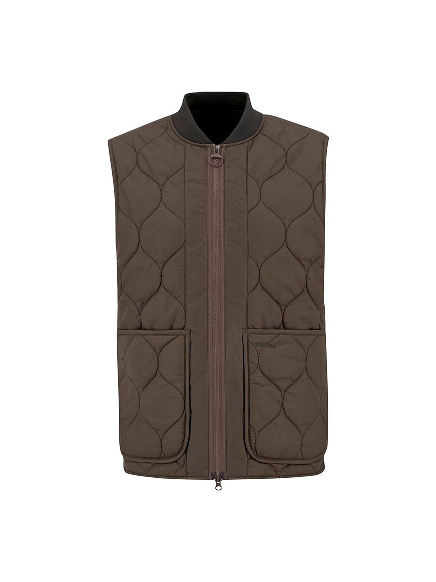 Babourダウンベスト Barbour バブアー パイルライナー MLI0004 WARM PILE WAISTCOAT
