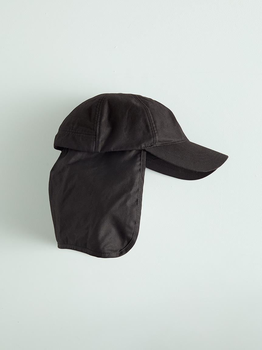 帽子 KAPTAIN SUNSHINE x BARBOUR Caped Cap Barbour x Kaptain Sunshine Caped Cap Black by Barbour | Men