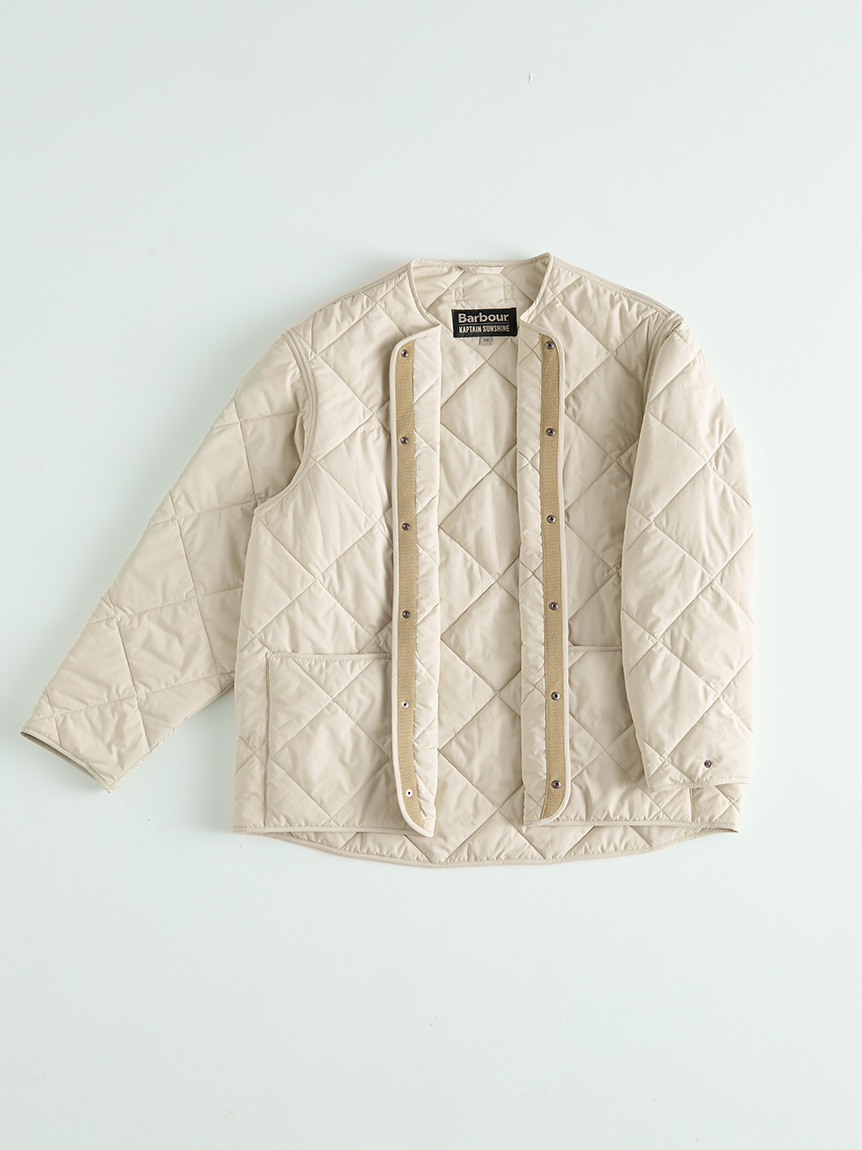 Barbour × KAPTAIN SUNSHINE》キルティング ライナー