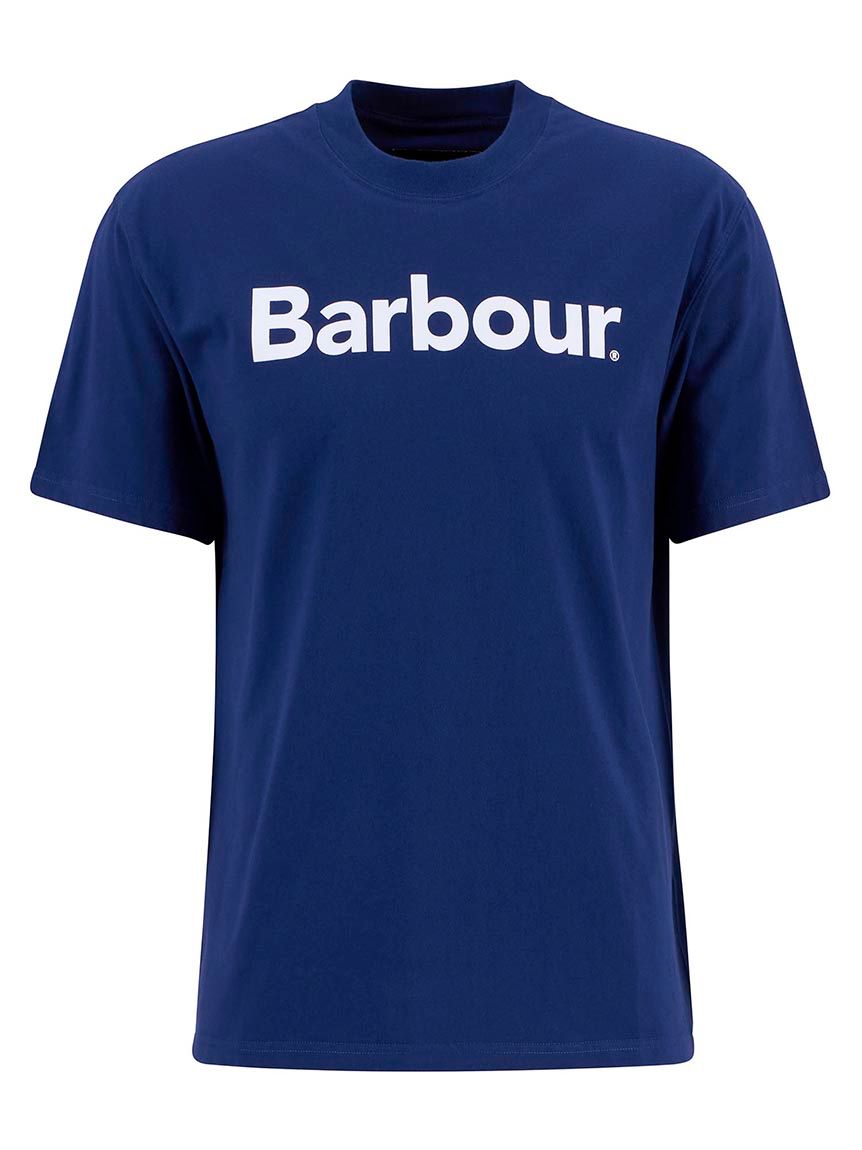 BARBOUR ESSENTIAL ハーフジップマンツーマンTシャツ BARBOUR ESSENTIAL ハーフジップマンツーマンTシャツ