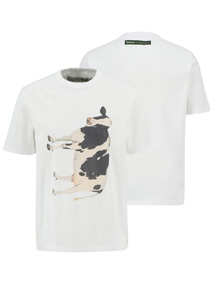 Barbour ×Paul Smith》Cow プリントTシャツ｜Tシャツ｜トップス