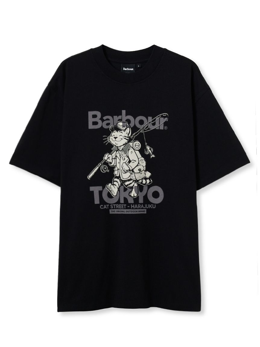 原宿店＆公式オンラインストア限定 “バブアーキャット” プリントT