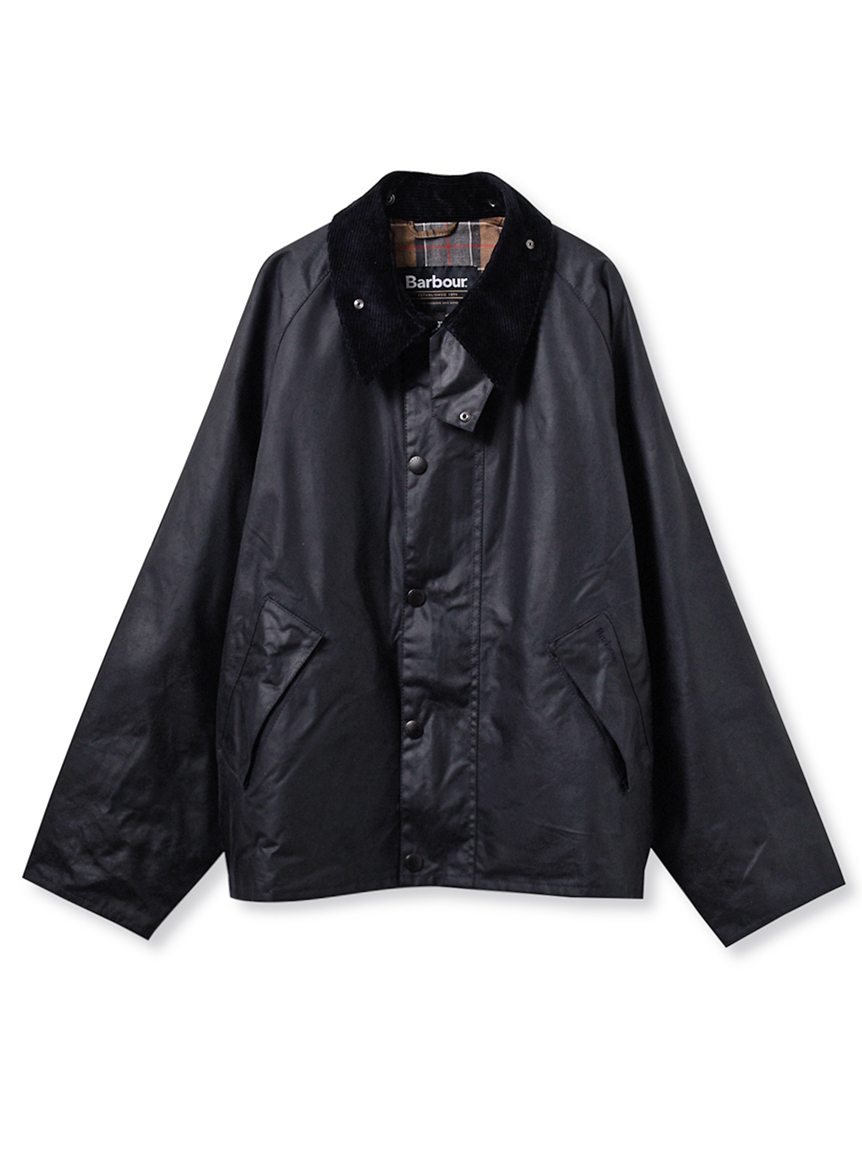 ★Barbour★ワックスジャケットブラック TRANSPORT / トランスポート】ワックス ショート ジャケット