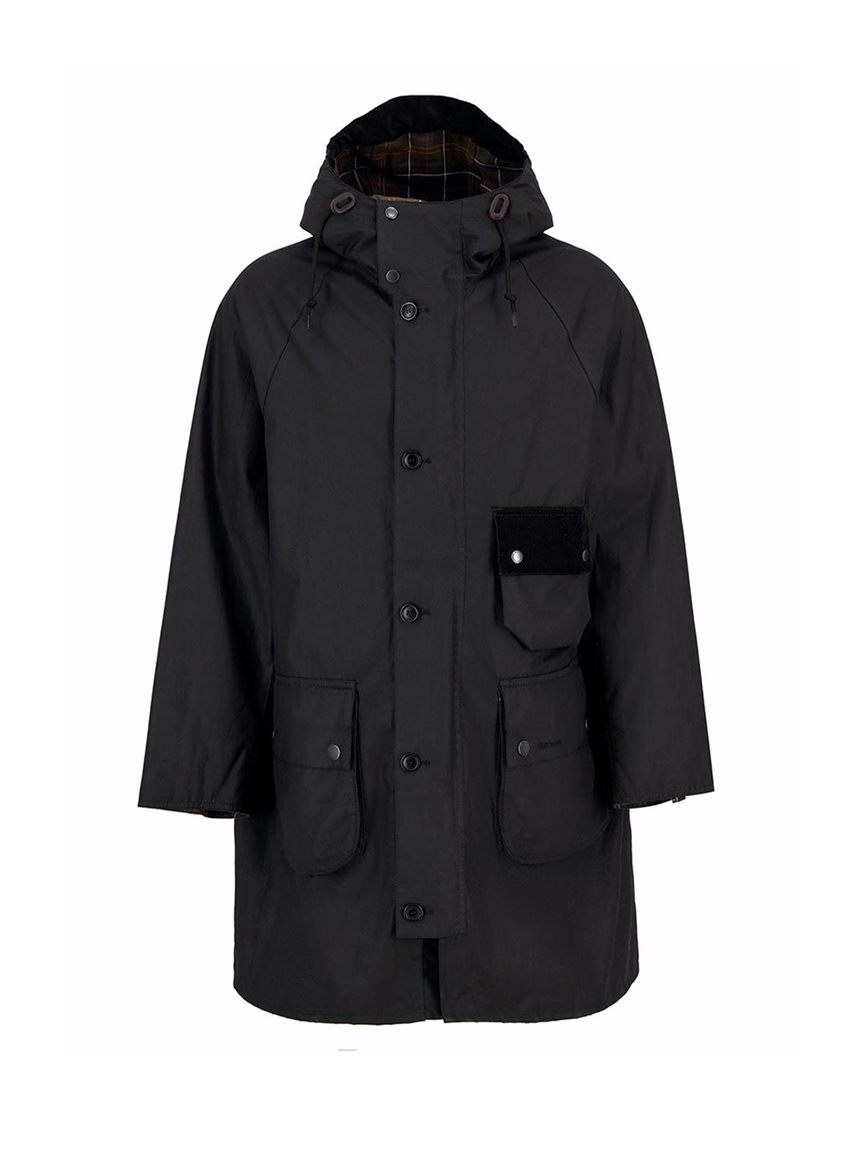 Barbour ブラック レインコート JAPAN LIMITED