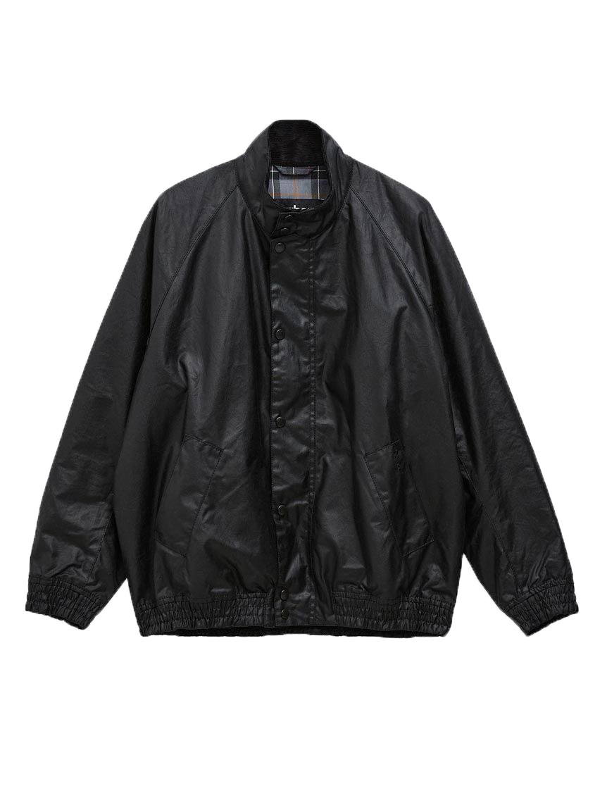 Barbour ブラック ナイロンジャケット 38 Barbour/別注 BEDALE OS Sleeve Nylon｜Daytona Park(FREAK'S