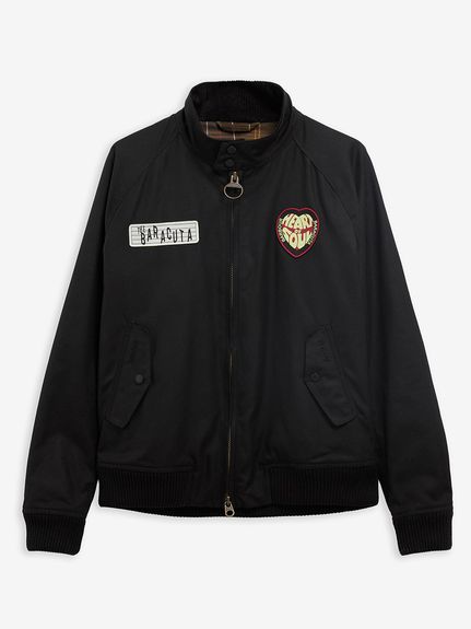 Barbour × BARACUTA》Badged Portonワックス ジャケット｜ワックス