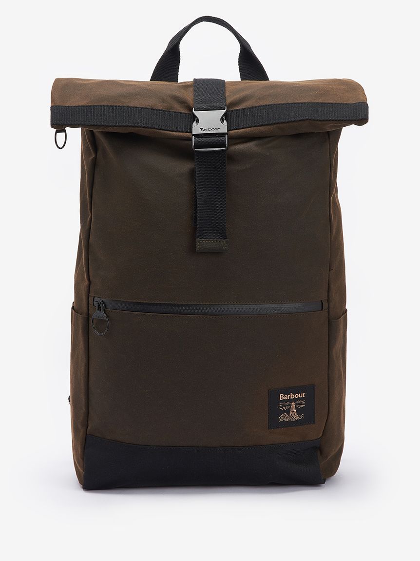 Fieldロールトップワックスバックパック｜バッグ｜バッグ｜バブアー