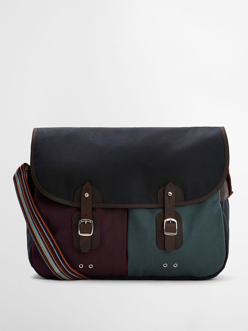 Barbour ×Paul Smith》ワックス クロスボディバッグ｜バッグ｜バッグ