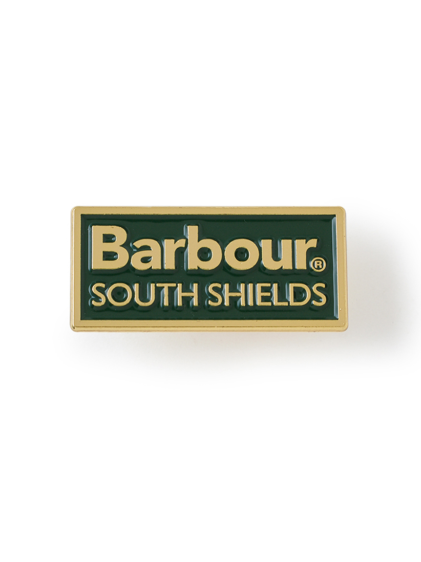 ピンバッジ】Lozenge Barbourロゴ｜ピンバッジ｜アクセサリー