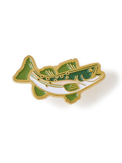ピンバッジ】Zander フィッシュデザイン｜ピンバッジ｜アクセサリー