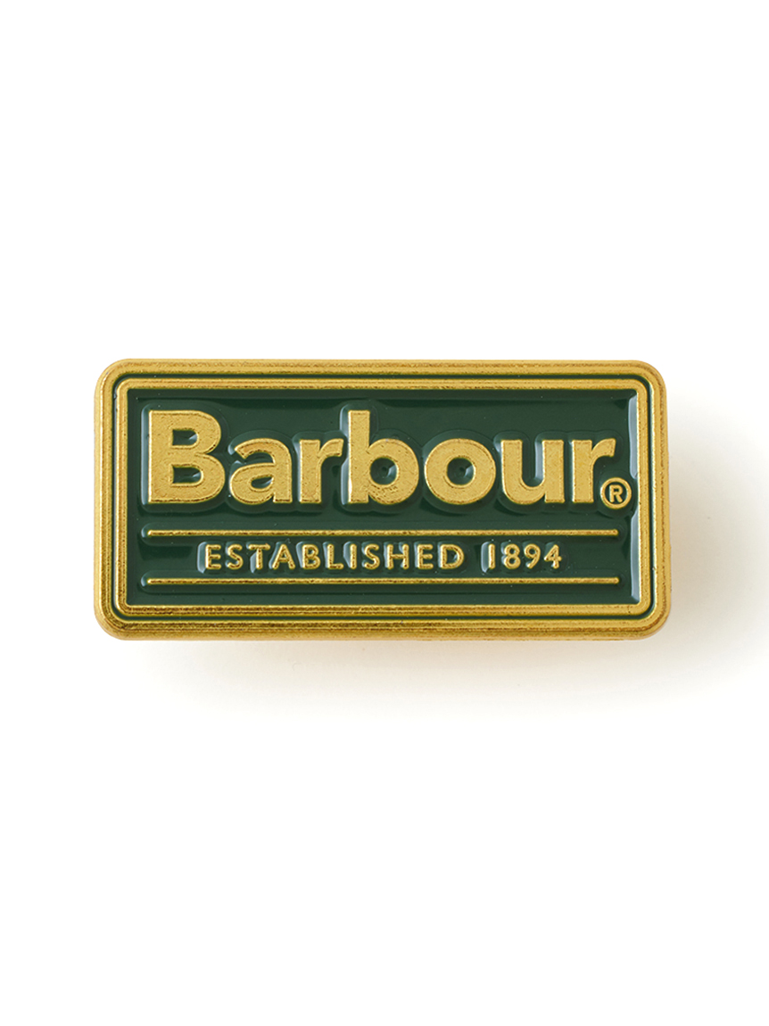 Barbour バブアー　バーブアー　ピンバッジ　ロゴバッジ　ピンズ　セット ピンバッジ】Lozenge Barbourロゴ｜ピンバッジ｜アクセサリー
