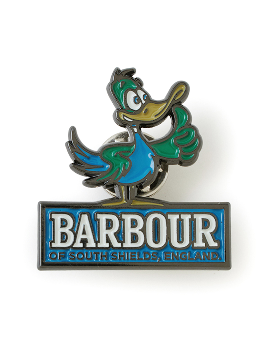 Barbour バブアー　バーブアー　ピンバッジ　ロゴバッジ　ピンズ　セット ピンバッジ】Lozenge Barbourロゴ｜ピンバッジ｜アクセサリー