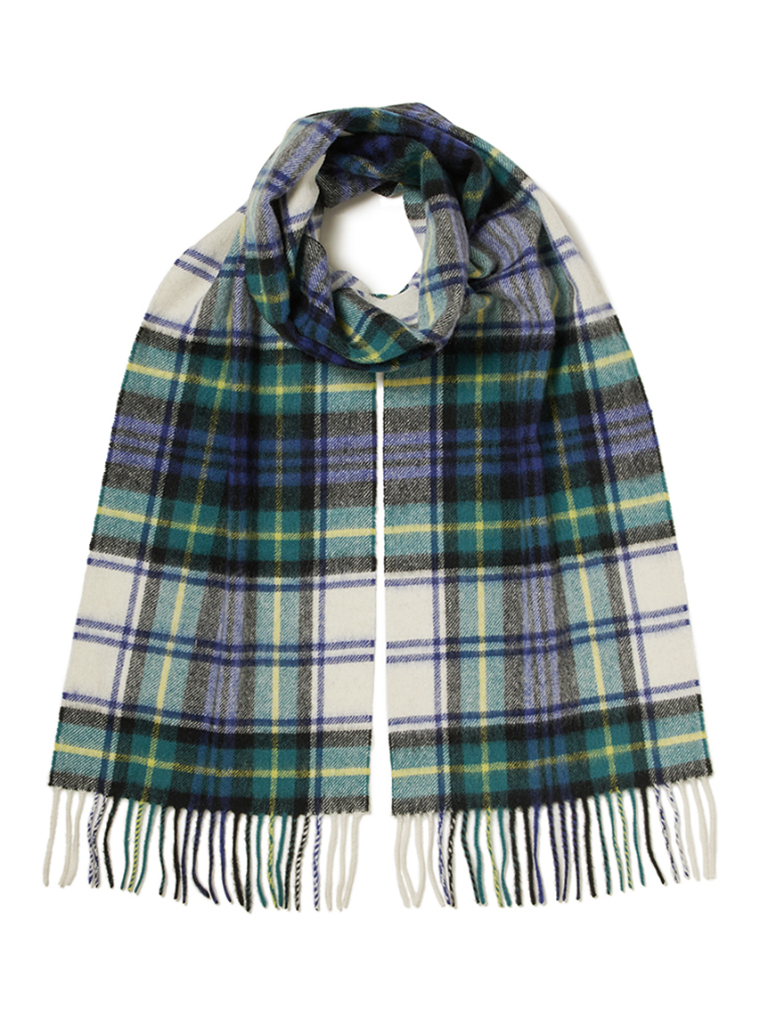 ラムズ ウール / カシミヤ ニューチェック マフラー（4色展開