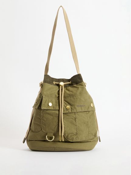Barbour バブアー　34 ミドル丈　専用袋説明書付 Mia ドローストリング トートバッグ｜バッグ｜バッグ｜バブアー公式