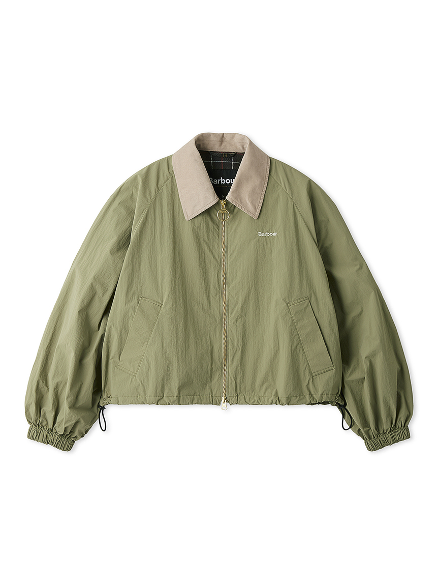 【希少/旧3ワラント】春の羽織りに Barbour クロップド丈ジャケット Barbour バブアー 3ワラント ビデイル ワックスド コットン ジャケット