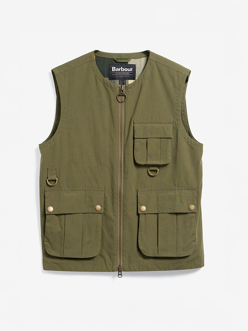 J*2様 Barbour 多ポケットベスト サイズ34 オリーブグリーン ベストの商品一覧｜バブアー公式オンラインストア（Barbour）