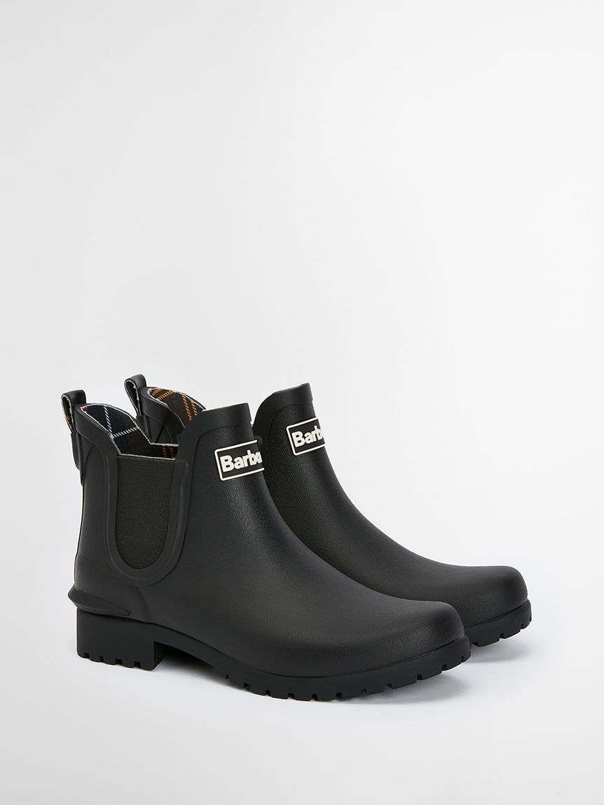 新品未使用【Barbour バブアー】Wilton サイドゴア レインブーツ Wilton サイドゴア レインブーツ（レディース）｜レインブーツ