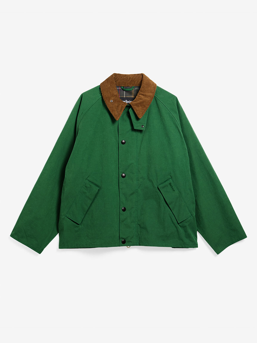 【トランスポート】ピーチスキン コットン42ノンオイル バブアー トランスポートカジュアル ピーチスキン ノンオイルド