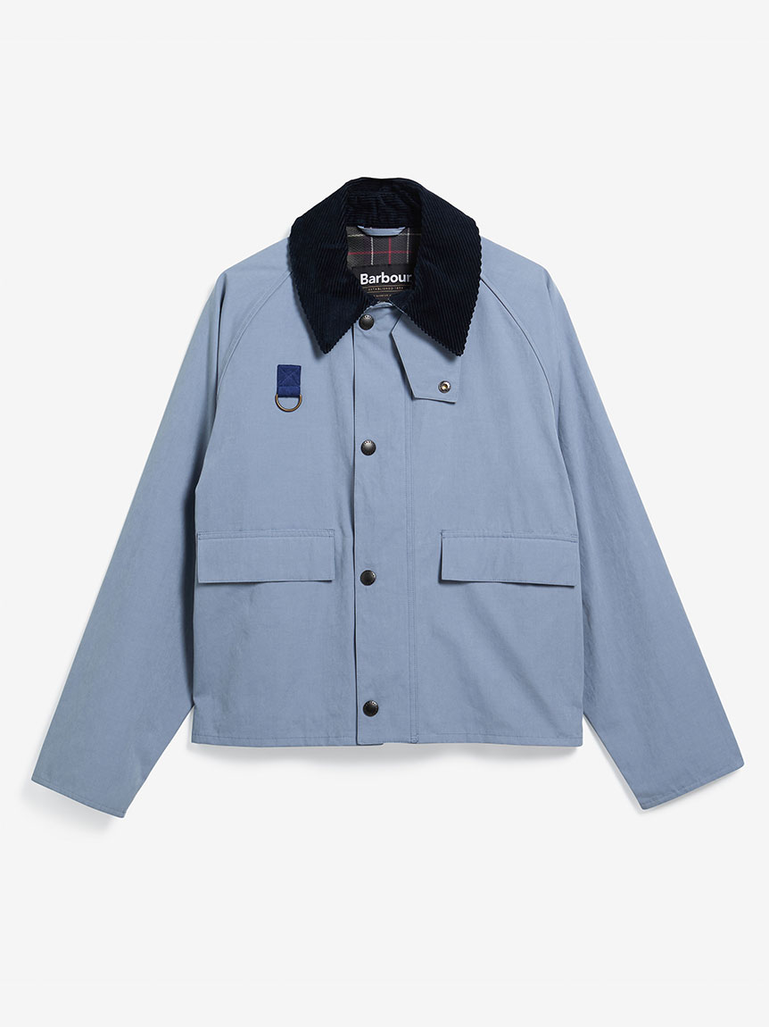 SPEY / スペイ】ピーチスキン コットン ショートレングスブルゾン