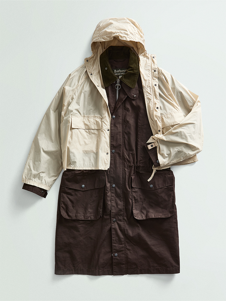 Barbour × KAPTAIN SUNSHINE》Enduranceカジュアルジャケット｜ノン
